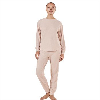 Lainey Waffle Pyjama Set