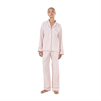 Octavia Cotton Stripe PJ Set