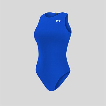 TYR Women's Solid Breakaway Water Polo Swimsuit