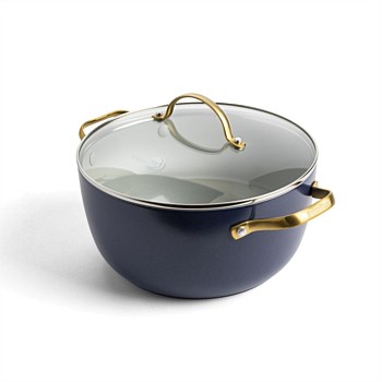 GreenPan Padova Navy Blue Covered Casserole 24cm/4.7L