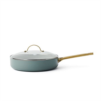 GreenPan Padova Smokey Blue Covered Saute Pan 28cm/3.6L