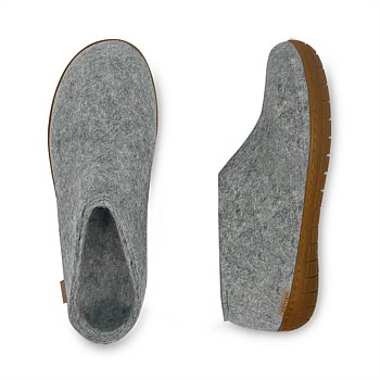 Honey Rubber Sole Shoe