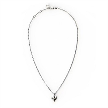 Birthstone Heart Necklace - August