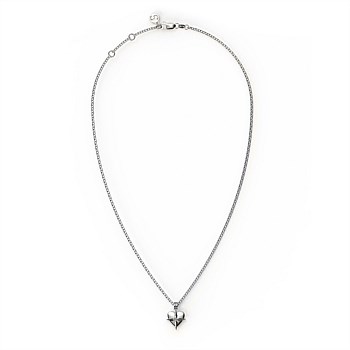 Birthstone Heart Necklace - December