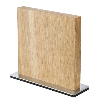 Magnetic Knife Block Oak
