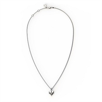 Birthstone Heart Necklace - April