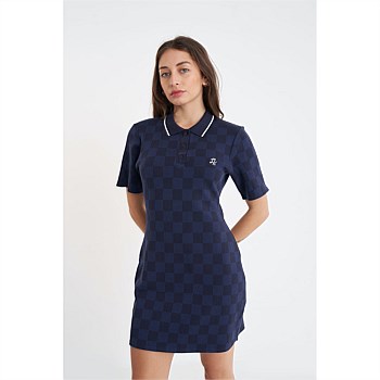 Check Polo Dress