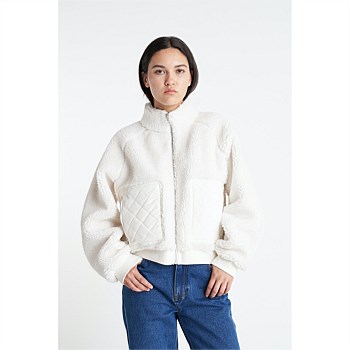 Womens Teddy Fleece Jacket