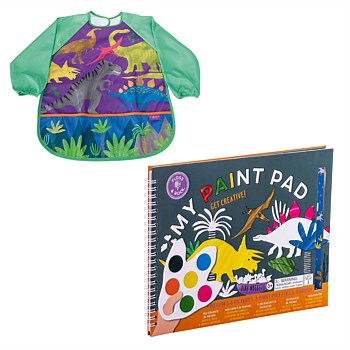 Apron and My Paint Pad - Dinosaur