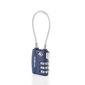 3 Dial Cablelock Tsa