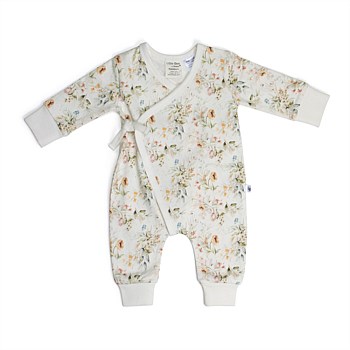 Tie Babygrow Floral
