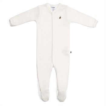 Merino Babygrow Cream Bee
