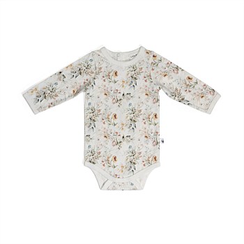 Cotton Bodysuit Floral