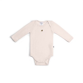 Merino Bodysuit Eggnog Bee