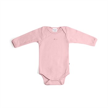 Merino Bodysuit Soft Pink Rose