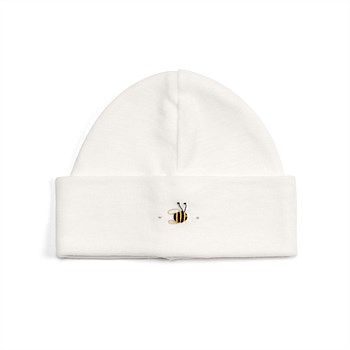 Merino Beanie Cream Bee