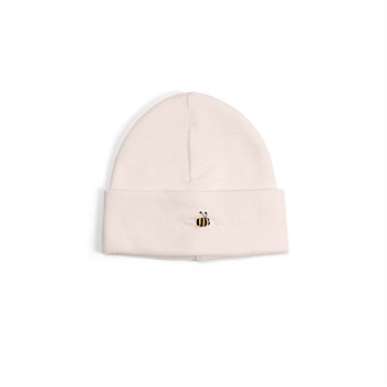 Merino Beanie Eggnog Bee