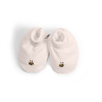 Merino Booties Eggnog Bee