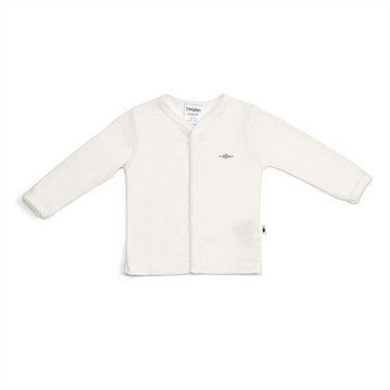 Merino Cardigan Cream Rose
