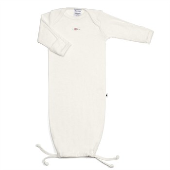 Merino Gown Cream Rose