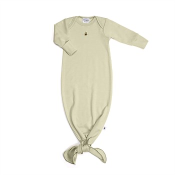 Merino Gown Tea Green