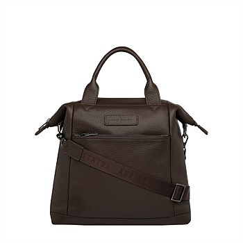 Mini Waves Leather Backpack