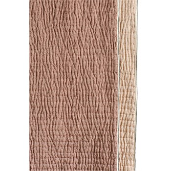 Appetto Dusky Merlot Coverlet