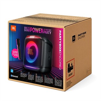 Encore 2 Mic Partybox Speaker