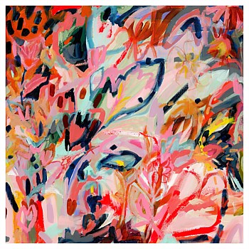 Vibrant Flowers I ACM Print