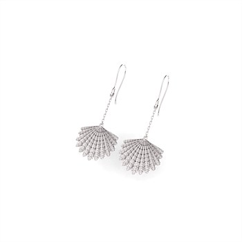 Piwakawaka Tail (Fantail) Earrings