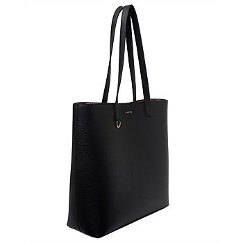 Carter Tote Black + Umber