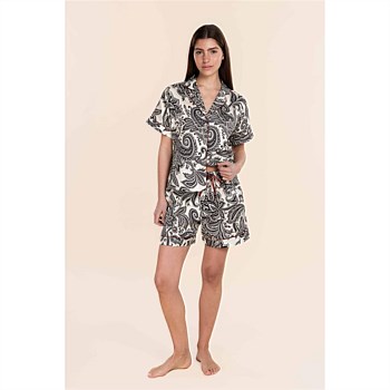 Daphne Cotton Sateen Short Set