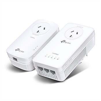 Wi-Fi Passthrough Range Extender Powerline Kit