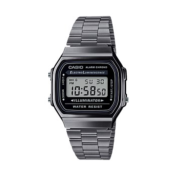 Gunmetal Grey Vintage Digital Watch