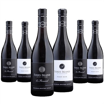 Just Pinot Noir - Le Renard, Estate Pinot Noir  3 x bottles each