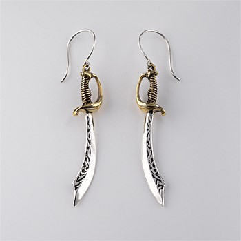 Pirate Cutlass Earrings
