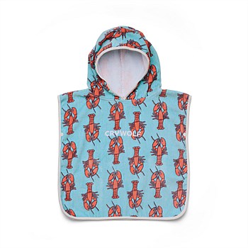 Baby Hooded Towel - Little Lobsters