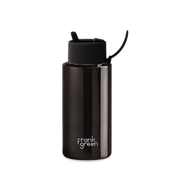 Limited Edition Stainless Steel Ceramic Lined Shadow Chrome Reusable Bottle - 1L  / 34oz