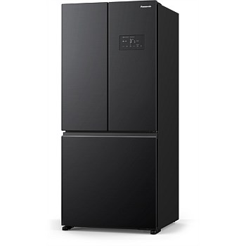 500L Refrigerator - Matte, Black Steel
