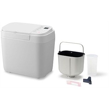Automatic Breadmaker with Nut Dispenser - White