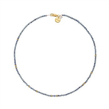 Magic Trip Sapphire Necklace - 14ct Gold filled