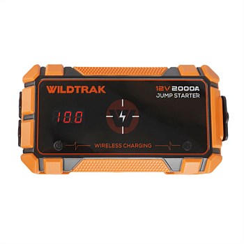 Heavy-Duty 2000A 16KMAH HP Lithium Car & 4WD Jump Starter Power Bank with Case, USB C Port, 500L Fla