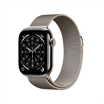 Apple Watch Series 11 GPS + Cellular 42mm Natural Titanium Case