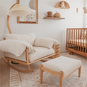 Jolie Rocker & Ottoman