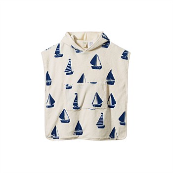 ORG COTTON PONCHO TOWEL