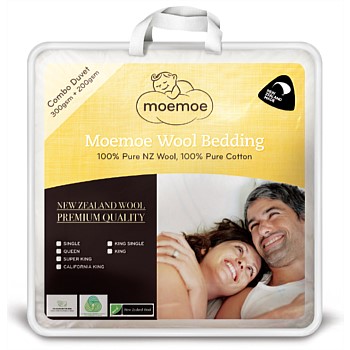 Moemoe 100% Wool Duvet, Combo 300gsm+200gsm