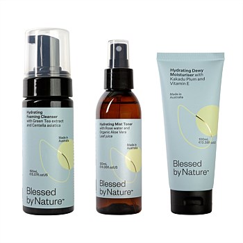 Hydrating Dewy Moisturiser 50ml + Hydrating Foaming Cleanser 150ml + Hydrating Mis