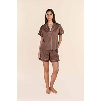 Ariana Double Piping Short Set