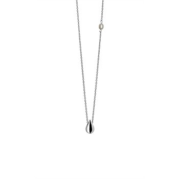 Drop In The Ocean Moon Glow Pendant Silver