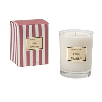 Perfumed Soy Candle - Large - Peony
